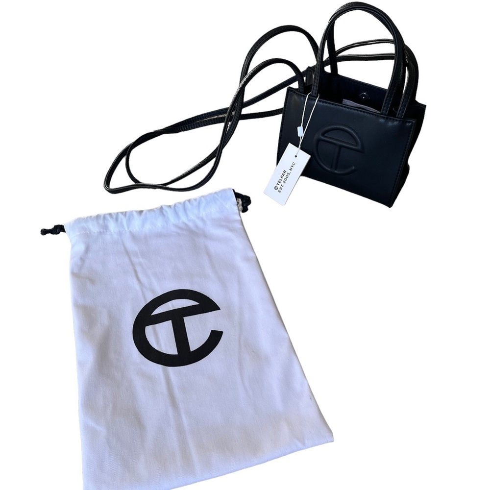 Telfar | NWT small black shopping bag mini purse - Picture 2 of 14